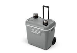 Caixa Térmica Com Rodas 65QT 62L Silver - Coleman